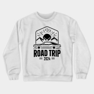 road trip 2024 for road trip family Crewneck Sweatshirt